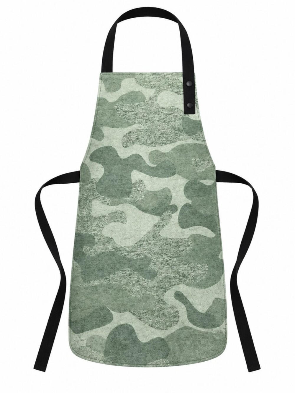 Kids Canvas Apron %100 Cotton Canvas Muted Camo Print